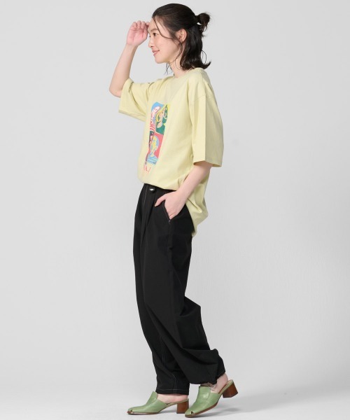 KRIFF MAYER Lady's Collection(クリフメイヤーレディースコレクション)の「【速乾】シアサッカークライミングパンツ(その他パンツ・レディース・グレー/ベージュ/オリーブ/ブラック・LARGE/MEDIUM)」の14枚目の写真