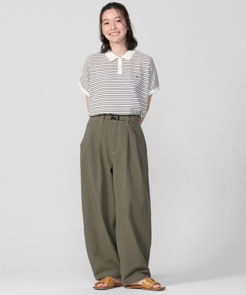 KRIFF MAYER Lady's Collection(クリフメイヤーレディースコレクション)の「【速乾】シアサッカークライミングパンツ(その他パンツ・レディース・グレー/ベージュ/オリーブ/ブラック・LARGE/MEDIUM)」の5枚目の写真
