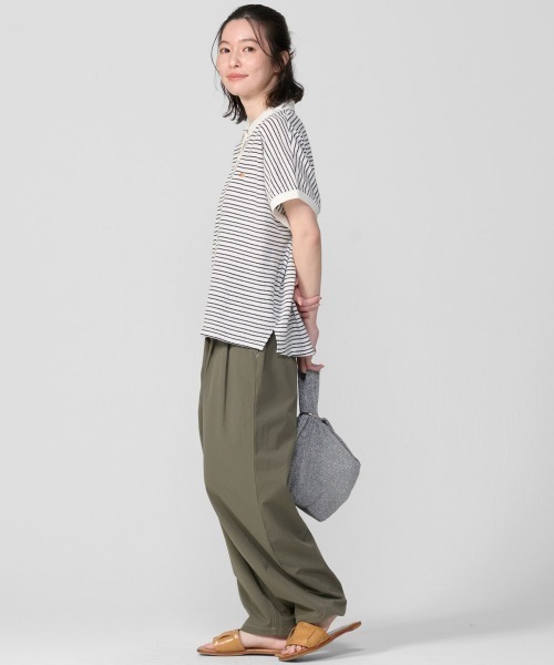 KRIFF MAYER Lady's Collection(クリフメイヤーレディースコレクション)の「【速乾】シアサッカークライミングパンツ(その他パンツ・レディース・グレー/ベージュ/オリーブ/ブラック・LARGE/MEDIUM)」の6枚目の写真