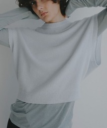 ETRE TOKYO | ウールカシミヤスリーブレスニットプルオーバー(ニット/セーター)