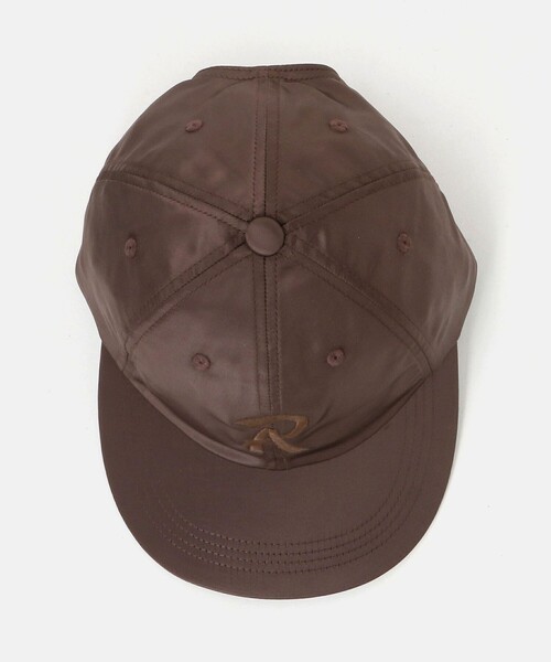 RACAL(ラカル)の「【別注】<RACAL>サテン ベースボールキャップ(キャップ・レディース・ダークブラウン/ナチュラル・FREE)」の14枚目の写真