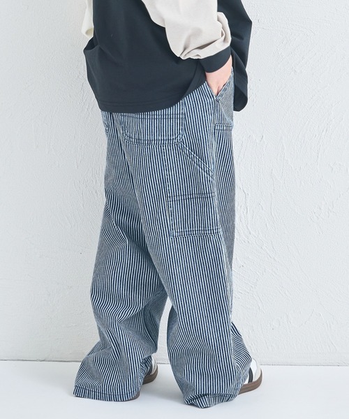 pairmanon（ペアマノン）の「ユニセックス タグ付き ダブルニーデニムパンツ（デニムパンツ・キッズ・ブルー系その他/インディゴブルー/ライトブルー・100/110/120/130/140/150/90）」の22枚目の写真