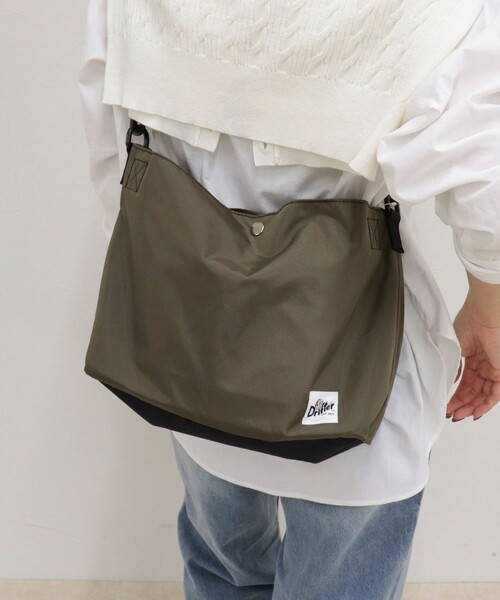fredy emue（フレディエミュ）の「【Drifter/ドリフター】CARRY ALL BAG（ショルダーバッグ・レディース・パープル/ライトブルー/ブラック/ブラック系その他2/ブラウン・FREE）」の9枚目の写真