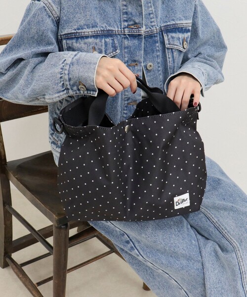 fredy emue（フレディエミュ）の「【Drifter/ドリフター】CARRY ALL BAG（ショルダーバッグ・レディース・パープル/ライトブルー/ブラック/ブラック系その他2/ブラウン・FREE）」の15枚目の写真