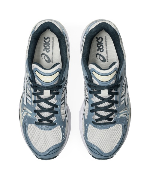 ASICS(アシックス)の「GEL-KAYANO 14 / ゲルカヤノ 14(スニーカー・メンズ・ホワイト×ブルー・27.5/28/25.5/28.5/26.5/26/25/24/23.5/24.5/23/29/27)」の5枚目の写真