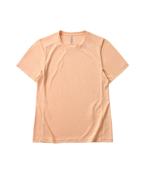 BUTTON SEOUL（ボタンソウル）の「[ウィメンズ]クイックドライセカンドスキンランニングテックTシャツ(6 COLORS)（Tシャツ/カットソー・レディース・パープル/オリーブ/ブラック/ピンク系その他/イエロー/オレンジ・M(48)/L(50)/S(46)）」の5枚目の写真