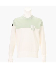 BRIEFING（ブリーフィング）の「【BRIEFING GOLF／ブリーフィングゴルフ】MEN'S WR BI-COLOR CREWNECK KNIT（Tシャツ/カットソー）」