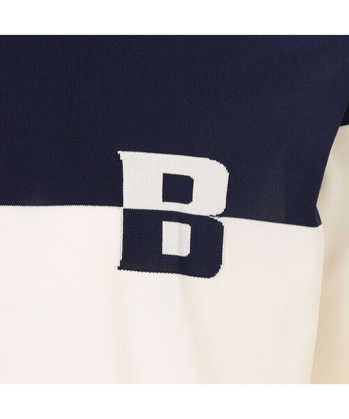 BRIEFING(ブリーフィング)の「【BRIEFING GOLF/ブリーフィングゴルフ】MEN'S WR BI-COLOR CREWNECK KNIT(Tシャツ/カットソー・メンズ・ネイビー/グリーン系その他2/ブラック・M/L)」の11枚目の写真