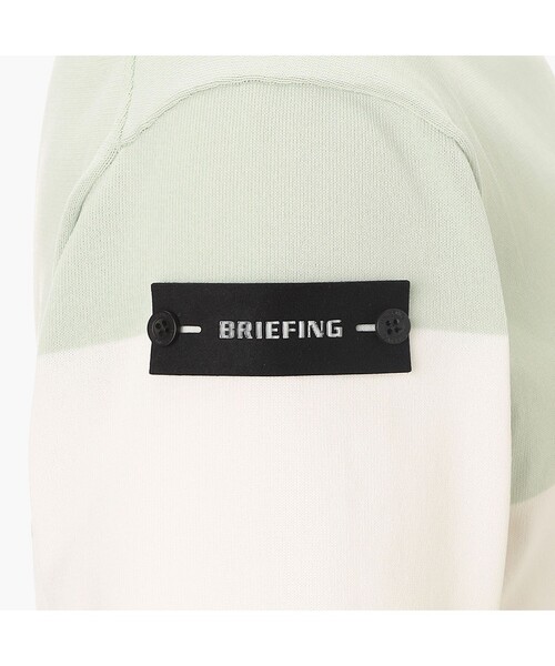 BRIEFING(ブリーフィング)の「【BRIEFING GOLF/ブリーフィングゴルフ】MEN'S WR BI-COLOR CREWNECK KNIT(Tシャツ/カットソー・メンズ・ネイビー/グリーン系その他2/ブラック・M/L)」の21枚目の写真