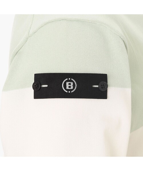 BRIEFING(ブリーフィング)の「【BRIEFING GOLF/ブリーフィングゴルフ】MEN'S WR BI-COLOR CREWNECK KNIT(Tシャツ/カットソー・メンズ・ネイビー/グリーン系その他2/ブラック・M/L)」の4枚目の写真