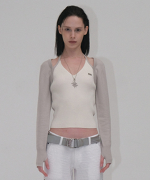 BOLERO KNIT TOP [IVORY]