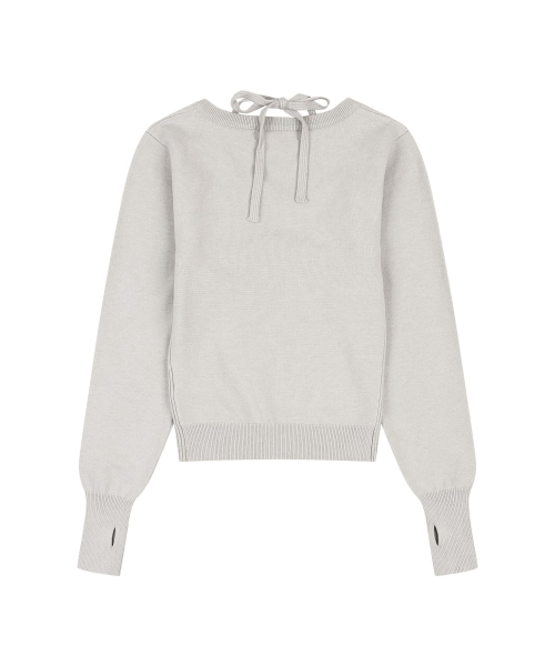 ORDINARY HOLIDAY（オーディナリー ホリデー）の「BOLERO KNIT TOP [IVORY]（Tシャツ/カットソー・レディース・その他・FREE）」の3枚目の写真