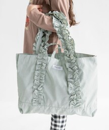 DRC branshes（ディーアールシーブランシェス）の「【DRC/WEB限定/通学シリーズ】フリルレッスンバッグ（トートバッグ）」