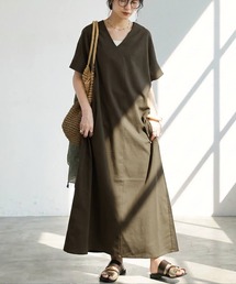 Halfsleeve Easy Dress（ワンピース）｜TODAYFUL（トゥデイフル）の