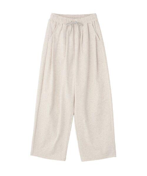 Green　Parks（グリーンパークス）の「コクーンシルエットスウェットパンツ（その他パンツ・レディース・ホワイト系その他/チャコールグレー・FREE）」の20枚目の写真