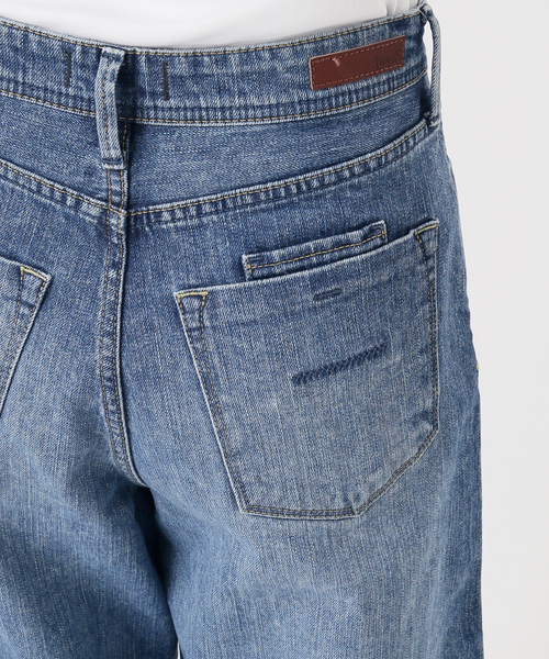 IENA(イエナ)の「YANUK/ヤヌーク 別注 MARY Baggy straight デニムパンツ 57162501(デニムパンツ・レディース・ブルー・26/25/24/23/22)」の21枚目の写真