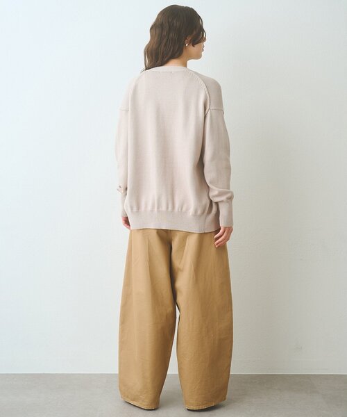 Whim Gazette（ウィムガゼット）の「ボタンカーディガン（カーディガン/ボレロ・レディース・ブラック/グレイッシュベージュ・FREE）」の22枚目の写真