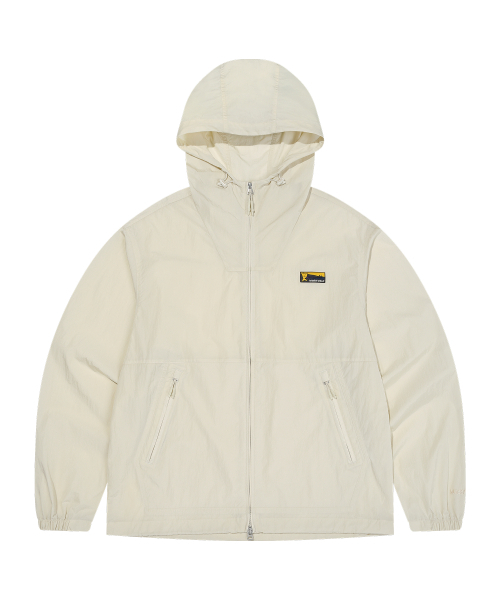 Wacky WiLLy(ワッキーウィリー)の「ベーシックウィンドブレーカークリーム(ナイロンジャケット・レディース・その他・SMALL/MEDIUM/LARGE/X-LARGE)」の1枚目の写真