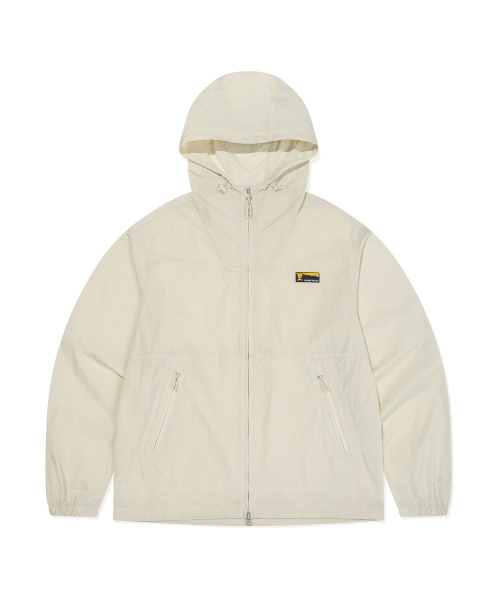 Wacky WiLLy(ワッキーウィリー)の「ベーシックウィンドブレーカークリーム(ナイロンジャケット・レディース・その他・SMALL/MEDIUM/LARGE/X-LARGE)」の2枚目の写真