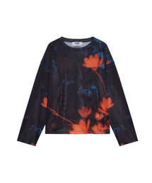 MSGM（エムエスジーエム）の「DARK FOREST フォトグラフィック メッシュトップ（ジャージ）」