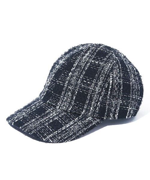 IRIS47（イリスフォーセブン）の「【IRIS 47】decadente cap/デカダンテ キャップ（キャップ・レディース・ホワイト/ブラック・FREE）」の3枚目の写真