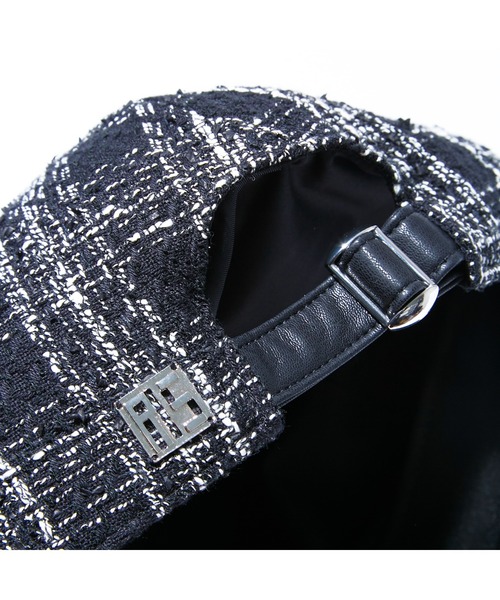 IRIS47（イリスフォーセブン）の「【IRIS 47】decadente cap/デカダンテ キャップ（キャップ・レディース・ホワイト/ブラック・FREE）」の7枚目の写真