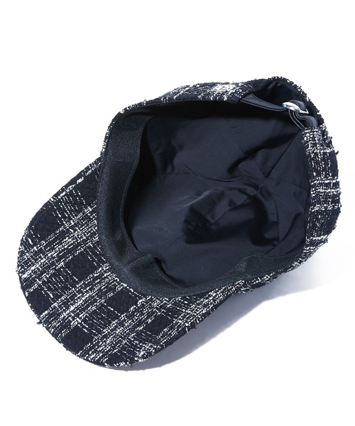 IRIS47（イリスフォーセブン）の「【IRIS 47】decadente cap/デカダンテ キャップ（キャップ・レディース・ホワイト/ブラック・FREE）」の8枚目の写真