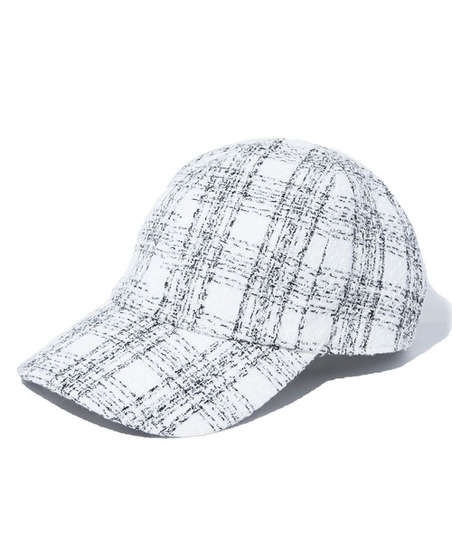 IRIS47（イリスフォーセブン）の「【IRIS 47】decadente cap/デカダンテ キャップ（キャップ・レディース・ホワイト/ブラック・FREE）」の9枚目の写真