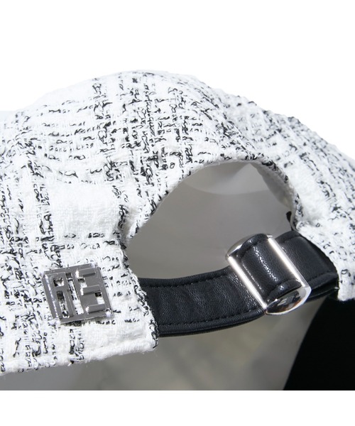 IRIS47（イリスフォーセブン）の「【IRIS 47】decadente cap/デカダンテ キャップ（キャップ・レディース・ホワイト/ブラック・FREE）」の13枚目の写真