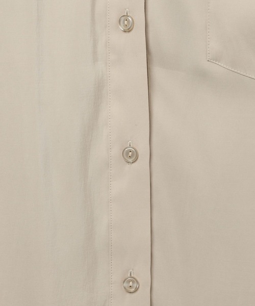 LEPSIM(レプシィム)の「フィブリルVブラウス 640877(シャツ/ブラウス・レディース・ブラウン/ブラック/グレイッシュベージュ・FREE)」の8枚目の写真