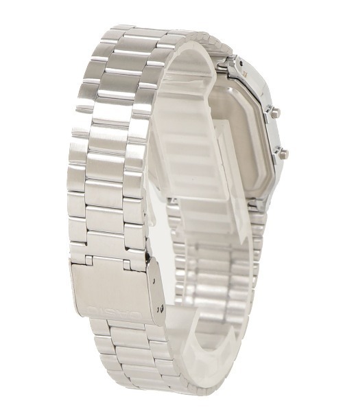 CASIO（カシオ）の「【CASIO】アナデジ　メタル（デジタル腕時計・メンズ・ホワイト系その他/ブラック/ホワイト・FREE）」の4枚目の写真