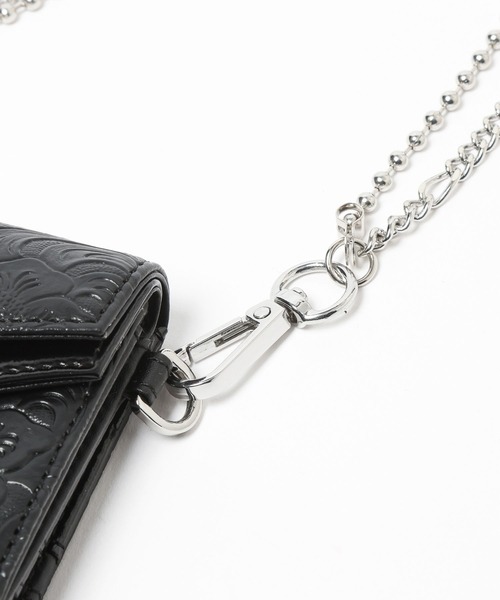 HARE（ハレ）の「エンボスパターンウォレット(HARE)（財布・レディース・ブラック/ドット・FREE）」の13枚目の写真