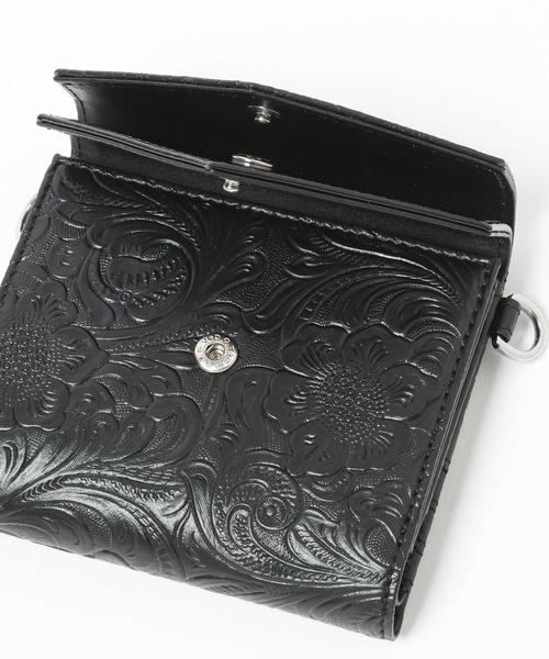 HARE（ハレ）の「エンボスパターンウォレット(HARE)（財布・レディース・ブラック/ドット・FREE）」の18枚目の写真