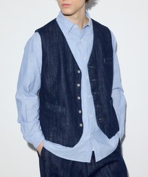 AZUL by moussy | リラックスデニムベスト(ベスト)