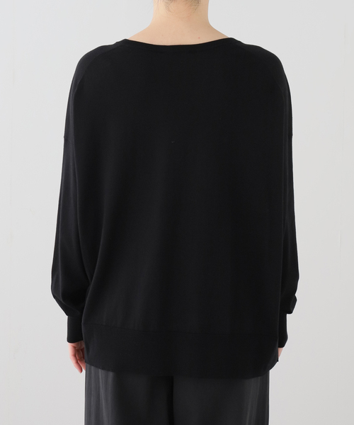 EVERYDAY I LIKE.(エヴリディアイライク)の「*シーアイランドVネックニット(ニット/セーター・レディース・アイボリー/ブラック・FREE)」の17枚目の写真