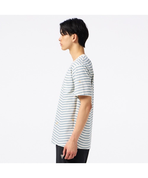 hummel（ヒュンメル）の「hummel/ヒュンメルHMP ﾊﾝｿﾃﾞTｼｬﾂ（Tシャツ/カットソー・レディース・アイボリー/ブルー/ネイビー・S/M/L/XL）」の14枚目の写真