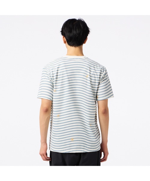 hummel（ヒュンメル）の「hummel/ヒュンメルHMP ﾊﾝｿﾃﾞTｼｬﾂ（Tシャツ/カットソー・レディース・アイボリー/ブルー/ネイビー・S/M/L/XL）」の15枚目の写真