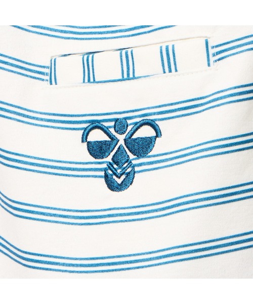 hummel（ヒュンメル）の「hummel/ヒュンメルHMP ﾊﾝｿﾃﾞTｼｬﾂ（Tシャツ/カットソー・レディース・アイボリー/ブルー/ネイビー・S/M/L/XL）」の16枚目の写真