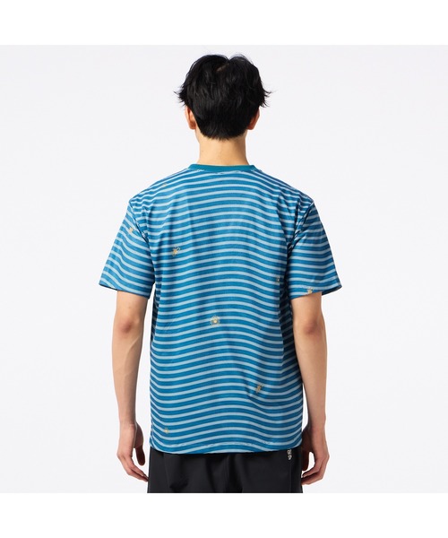 hummel（ヒュンメル）の「hummel/ヒュンメルHMP ﾊﾝｿﾃﾞTｼｬﾂ（Tシャツ/カットソー・レディース・アイボリー/ブルー/ネイビー・S/M/L/XL）」の7枚目の写真