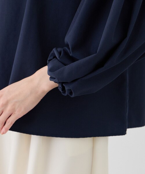 Jayro(ジャイロ)の「ネックデザインブラウス(シャツ/ブラウス・レディース・ネイビー/ホワイト系その他・M)」の16枚目の写真