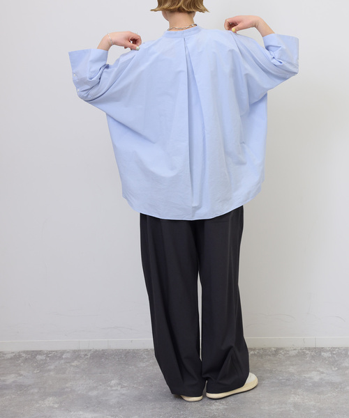 JOURNAL STANDARD LUXE（ジャーナルスタンダード　ラックス）の「トロピカル タックパンツ（その他パンツ・レディース・チャコールグレー/ブラック・FREE）」の10枚目の写真