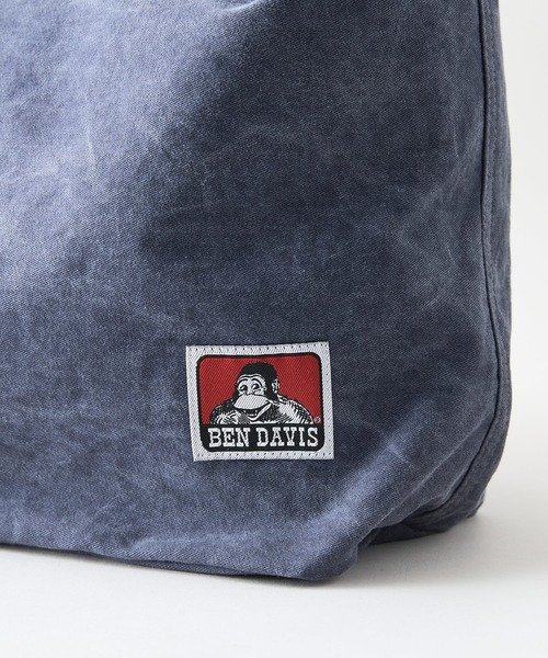 BEN DAVIS（ベンデイビス）の「【BEN DAVIS/ベンデイビス】ピグメントキャンバスショルダーバッグ（ショルダーバッグ・メンズ・ブラック/ネイビー・FREE）」の10枚目の写真