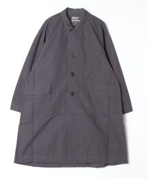 quadro（クオドロ）の「綿麻ウェザーショップコート（ステンカラーコート）」