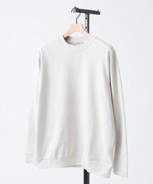 ABAHOUSE GRAY（アバハウスグレイ）の「【SMART CLOSET】シルキータッチ モックネック 長袖Tシャツ（Tシャツ/カットソー）」