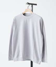 ABAHOUSE GRAY（アバハウスグレイ）の「【SMART CLOSET】シルキータッチ モックネック 長袖Tシャツ（Tシャツ/カットソー）」