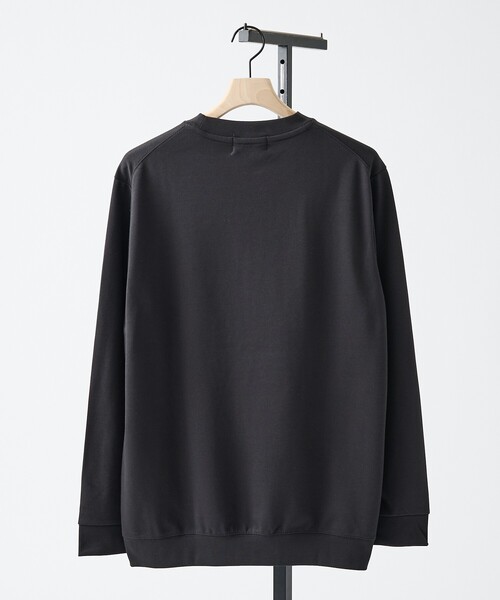 ABAHOUSE GRAY(アバハウスグレイ)の「【SMART CLOSET】シルキータッチ モックネック 長袖Tシャツ(Tシャツ/カットソー・メンズ・ホワイト/グレイッシュベージュ/ブラック/グレイッシュブルー・46/48)」の6枚目の写真