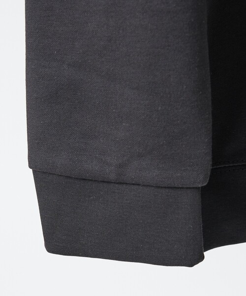 ABAHOUSE GRAY(アバハウスグレイ)の「【SMART CLOSET】シルキータッチ モックネック 長袖Tシャツ(Tシャツ/カットソー・メンズ・ホワイト/グレイッシュベージュ/ブラック/グレイッシュブルー・46/48)」の8枚目の写真