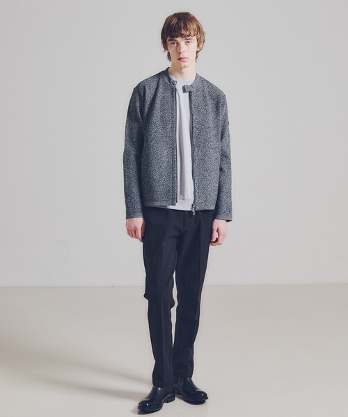 ABAHOUSE GRAY(アバハウスグレイ)の「【SMART CLOSET】シルキータッチ モックネック 長袖Tシャツ(Tシャツ/カットソー・メンズ・ホワイト/グレイッシュベージュ/ブラック/グレイッシュブルー・46/48)」の22枚目の写真