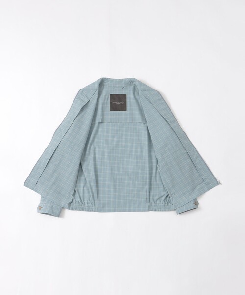 MACKINTOSH LONDON（マッキントッシュ ロンドン）の「ハリントンシャツジャケット（ブルゾン・メンズ・グレー系その他/ライトブルー・40/38/42）」の11枚目の写真