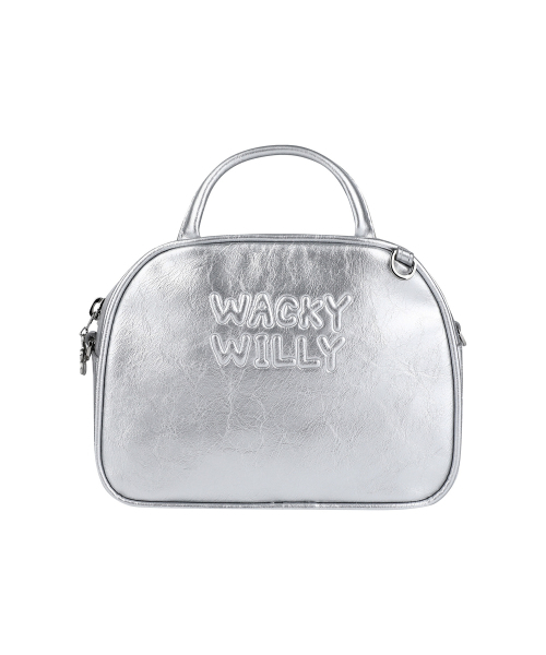 Wacky WiLLy（ワッキーウィリー）の「リリーボリュームハンドルトートバッグシルバー（ショルダーバッグ・レディース・その他・F）」の2枚目の写真